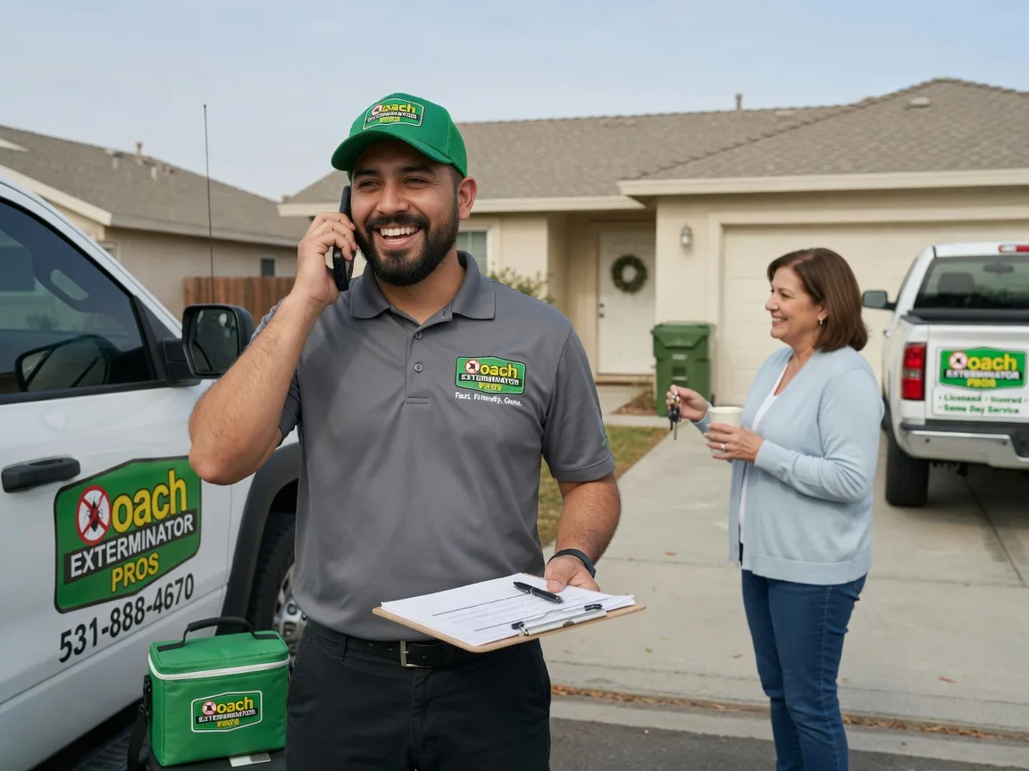 Pest Control Roach Exterminator Mount Pleasant, OH FAQs